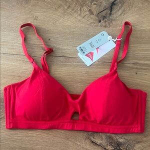 NWT Neiwai Red Pure Comfort Triangle Convertible Bra Style WB19SI0114 Size 36B